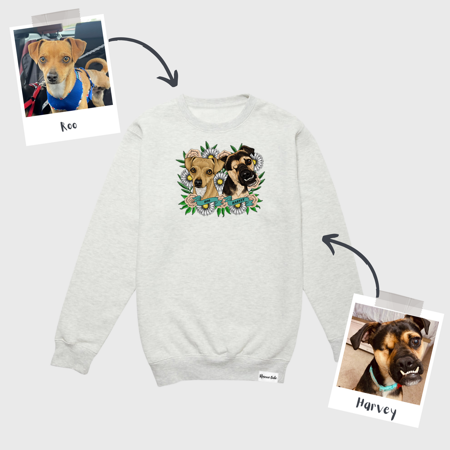 Custom crewneck order