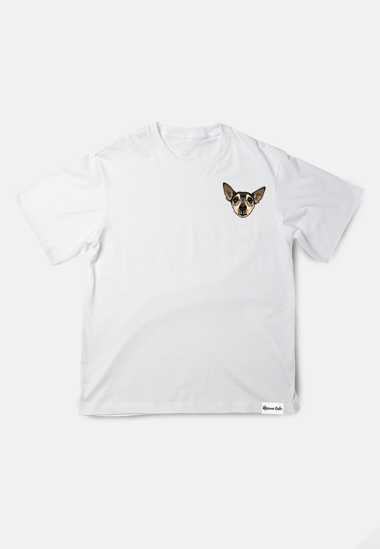 @Gus___calhoun: Gus Pocket Design White T-Shirt P10