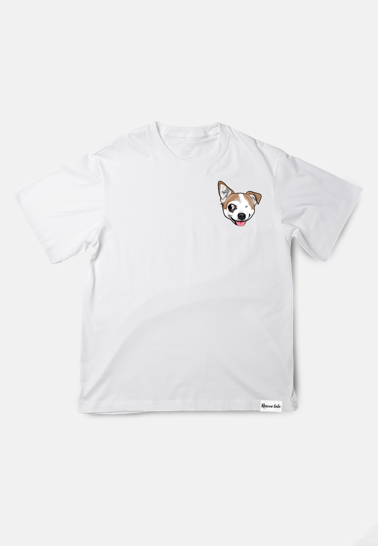 @Notoriousandfriends: Shady White T-Shirt Pocket Design P2